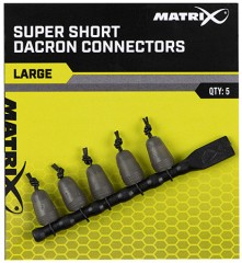 5ks - Konektory Matrix Super Short Dacron Conectors 5ks - Konektory Matrix Super Short Dacron Conectors
