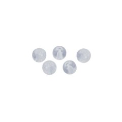 5ks - Koraci Berkley Fusion19™ Prozirne Staklene Perle 5mm