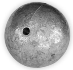 5ks - Olovna Težina Delphin LEADS Kuglica s otvorom 5ks - Olovna Težina Delphin LEADS Kuglica s otvorom