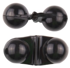 5ks - Rolničky MADCAT Propeller Rattlers Black 20g