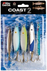 5ks - Sada nástrah Abu Garcia Coast Mix 2 Assorted 145g