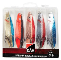 5ks - Sada Nástrah DAM Salmon Pack Box 9cm 40-45gr 5ks - Sada Nástrah DAM Salmon Pack Box 9cm 40-45gr