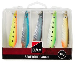 5ks - Sada Nástrah DAM Seatrout Pack Box 8cm 18gr 5ks - Sada Nástrah DAM Seatrout Pack Box 8cm 18gr