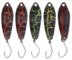 5ks - Sada Plandavek Kinetic Masu Multipack Spoon 3,8gr