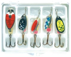 5ks - Třpytka Mitchell SKIT5 Spinner Kit Assorted 5ks - Třpytka Mitchell SKIT5 Spinner Kit Assorted