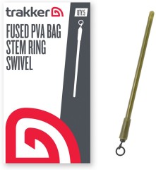 5ks - Tyčinka do Inline Zátěží Trakker Fused PVA Bag Stem Ring Swivel