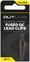 5ks - Závěsky na Zátěže Avid Outline FleckTone Fused Lead QC Clips