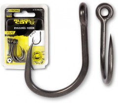 6 kom - Udice s Protihrotem Black Cat Rigging DG Coating