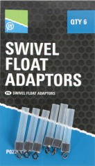 6kom - Adapter za plovak Preston Swivel Float Adaptors