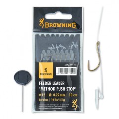 6kom - Gotovi Predvez Browning Feeder Leader Method Push Stop
