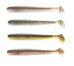 6kom - Gumeni Mamac Keitech Swing Impact 4,5" 11,4cm 9gr