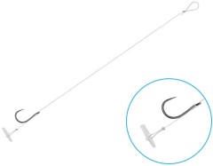 6ks - Feederový Náväzec Delphin FLR Quickstop SM 8cm 6ks - Feederový Náväzec Delphin FLR Quickstop SM 8cm