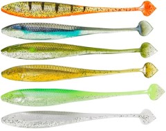 6ks - Gumena Mamac Illex Magic Finess Shad 10cm 3,4gr