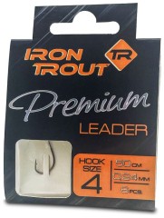 6ks - Hotový Návazec Iron Trout Premium Leader 50cm 6ks - Hotový Návazec Iron Trout Premium Leader 50cm