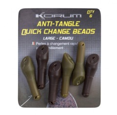 6ks - Klip Korum Anti Tangle Quickchange Beads Small 6ks - Klip Korum Anti Tangle Quickchange Beads Small