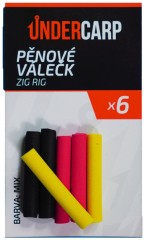 6ks Pena valčeky UnderCarp Zig Rig mix