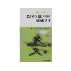 6ks - Zarážka Korum Camo Buffer Bead 6ks - Zarážka Korum Camo Buffer Bead