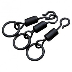 8 kom - Brzo izmjenjivi vrtiljak Korda Quick Change Round Ring Swivel
