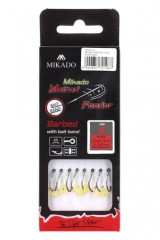 8 kom - Gotova Mrežica Mikado Method Feeder RIG 10cm W/BAIT BAND