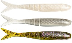 8 kom - Gumena Mamac Strike King KVD Perfect Plastics Blade Minnow 11,5cm