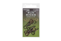 8 kom - Opruga s Karabinom Drennan Run Rings