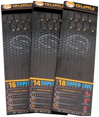8kom - Gotovi Predvez Guru Super LWG Bait Band Rigs 6 inch