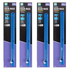 8kom - Gotovi Predvez Preston KKM-B Mag Store Hair Rigs - Banded 38cm