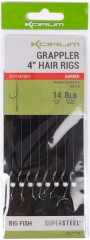 8kom - Gotovi Predvezi Korum Grappler Hair Rigs Barbed 10cm