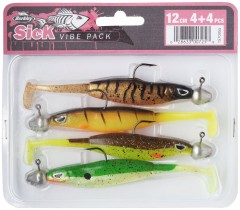8kom - Gumeni Mamac Berkley PowerBait Sick Vibe 12cm 10g Assorted