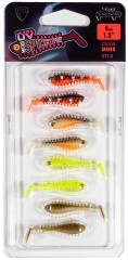 8kom - Set Mamaca Rage Spikey Mixed Colour Lure Pack 4cm