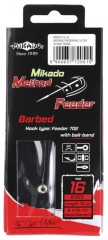 8ks - Gotova Navojska Mikado Method Feeder RIG 10cm W/BAIT BAND s ribarskom niti