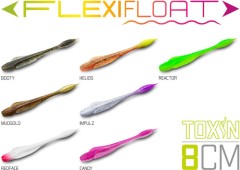 8ks - Gumena Mamac Delphin TOXIN UVs 8cm 2gr 8ks - Gumena Mamac Delphin TOXIN UVs 8cm 2gr