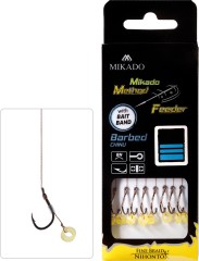 8ks - Hotový Náväzec Mikado Method Feeder RIG 10cm W/BAIT BAND