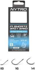 8ks - Hotový Návazec Nytro NTO-B1 F1 Shortz Latex Bait Band #14/0,13mm