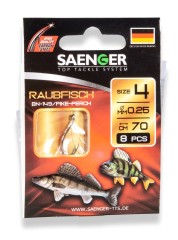 8ks - Hotový Náväzec Saenger na Dravca Raubfisch 8ks - Hotový Náväzec Saenger na Dravca Raubfisch