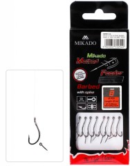 8ks - Návazec Mikado Method Feeder 10cm s Trnem