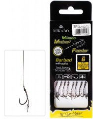 8ks - Návazec Mikado Method Feeder 10cm s Trnem 8ks - Návazec Mikado Method Feeder 10cm s Trnem