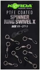 8ks - Obratlík Korda PTFE Spinner Ring Swivel X Size 11