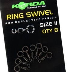8ks - Obratlíky Korda Flexi Ring Swivel 8ks - Obratlíky Korda Flexi Ring Swivel