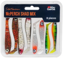 8ks - Sada Gumených Nástrah Abu Garcia Svartzonker McPerch Shad Mix 8ks - Sada Gumených Nástrah Abu Garcia Svartzonker McPerch Shad Mix