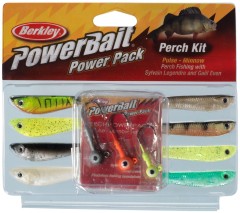 8ks - Sada Měkkých Nástrah Berkley PowerBait Pro Pack Perch Minnow