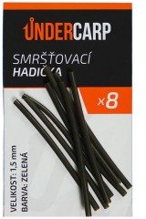 8ks - Smršćujuća Cijev UnderCarp 1,5mm Zelena