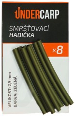 8ks - Smrštive cijevi UnderCarp 2,5mm Zelena 8ks - Smrštive cijevi UnderCarp 2,5mm Zelena