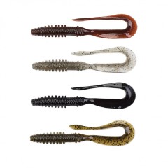 9 kom - Gumena Mamac Keitech Mad Wag Slim 4,5" 11,4cm 2,9gr