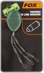 9kom - Stoperi Fox Edges Tungsten Mainline Sinkers