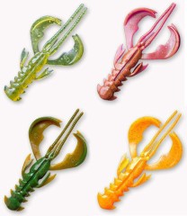 9ks - Gumová Nástraha Crazy Fish Nimble 4cm 1gr