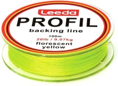 Backing Leeda Profil Backing Line Yellow 20lb 100m Backing Leeda Profil Backing Line Yellow 20lb 100m