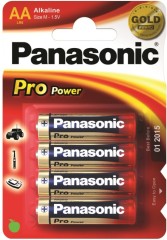 Baterije Panasonic Pro Power Gold 1,5V AA (4 komada u pakiranju) tzv. olovčane