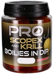 Boilie v Dipu Starbaits Probiotic Scopex Krill 150gr