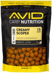 Boilies Avid Creamy Scopex 1kg